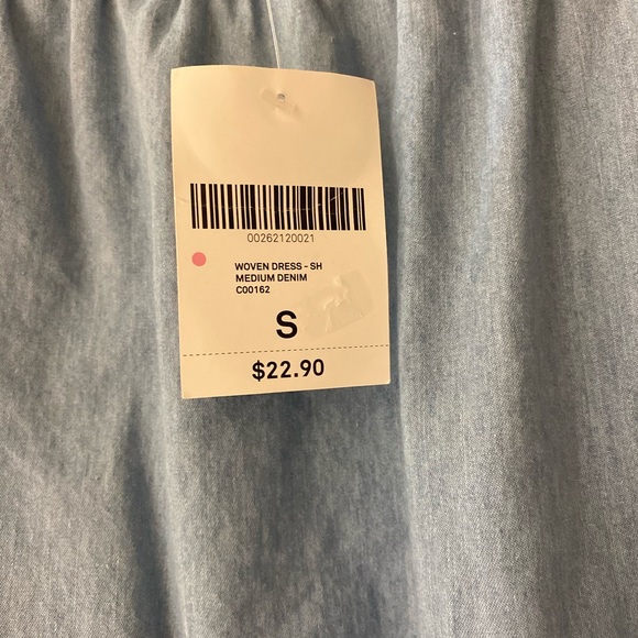 Off the shoulder denim dress - Picture 2 of 2